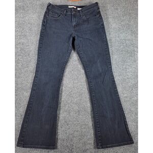 Levi's 515 Womens 10 (32x30) Boot Cut Jeans Black